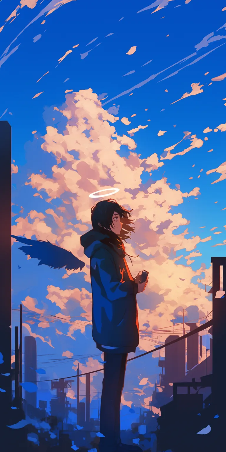 anime wallpaper cool sky, ciel, flcl, 3440x1440, 1920x1080
