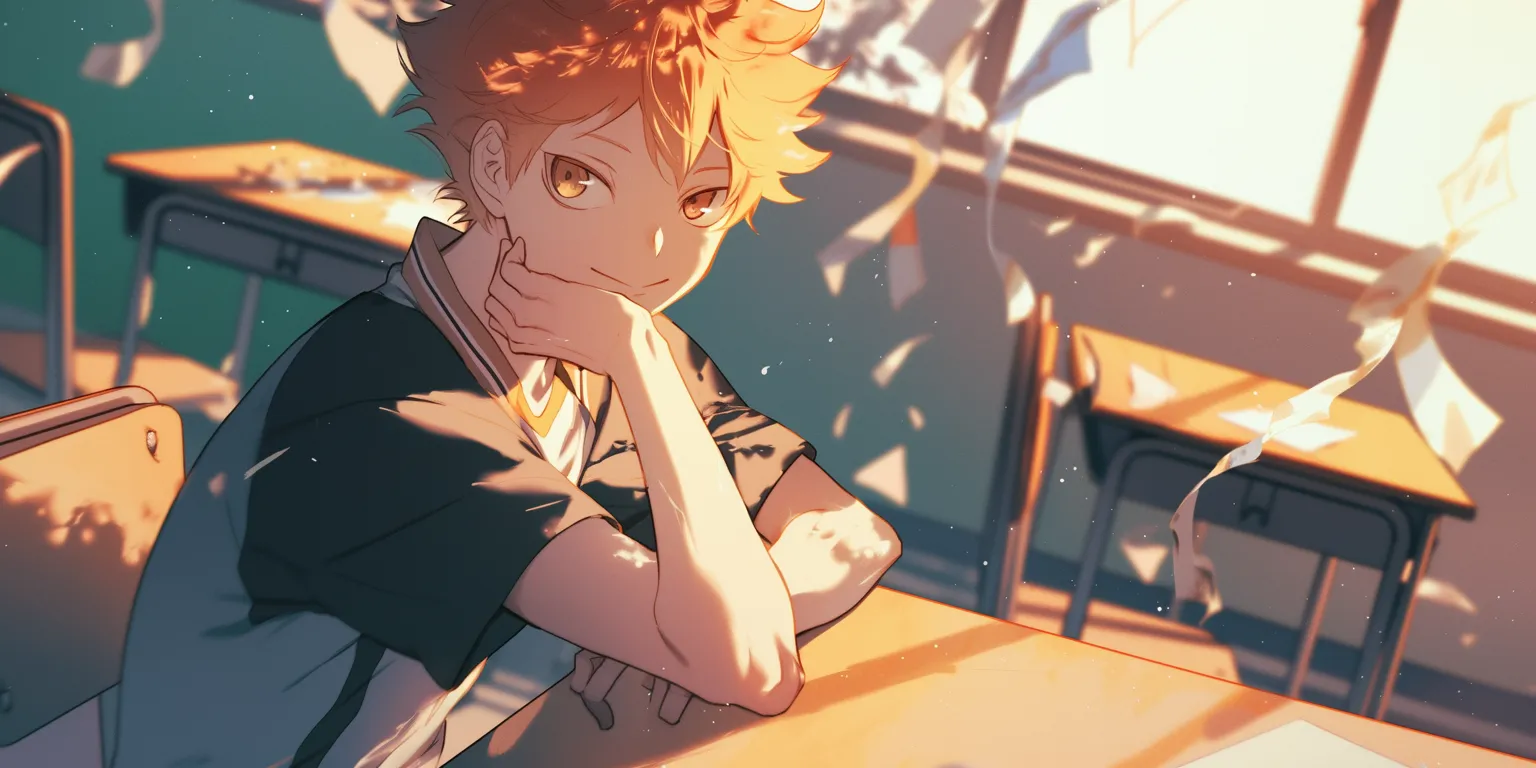 haikyuu background hinata, haikyuu, hajime, stray, classroom