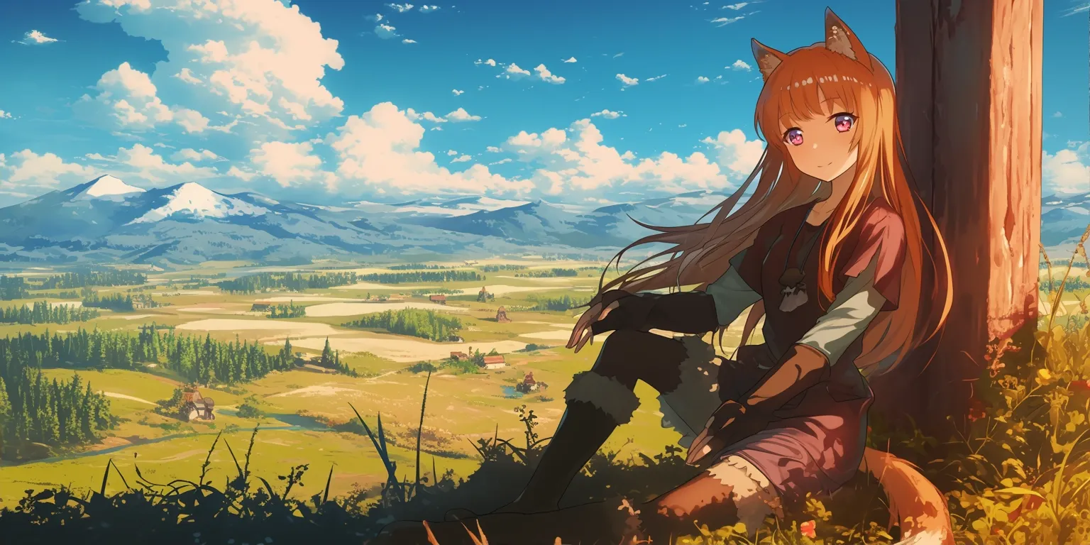 spice and wolf wallpaper fox, 2560x1440, 1920x1080, 3440x1440, rwby