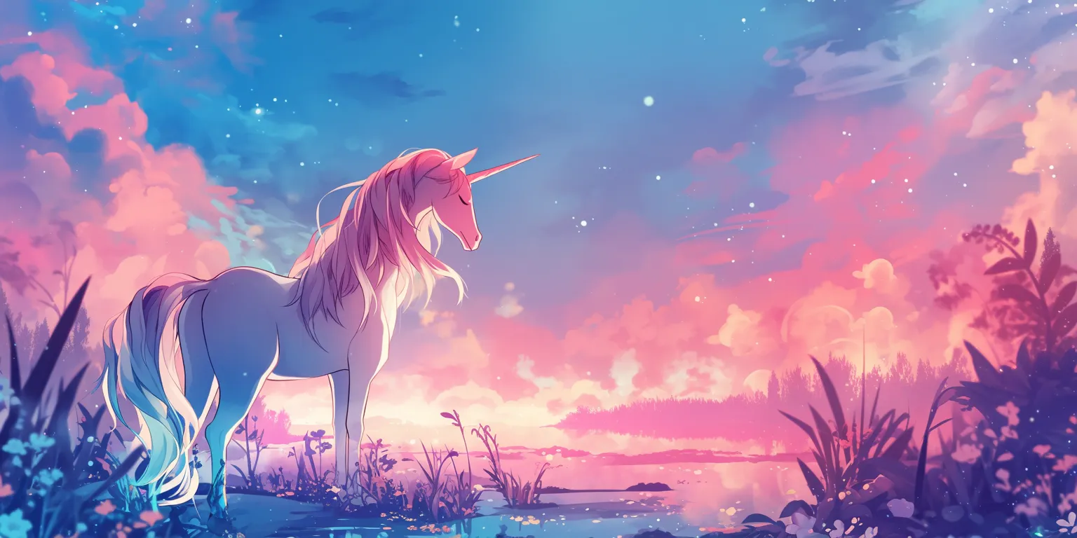 unicorn wallpaper cute unicorn, horse, ponyo, background, 2560x1440