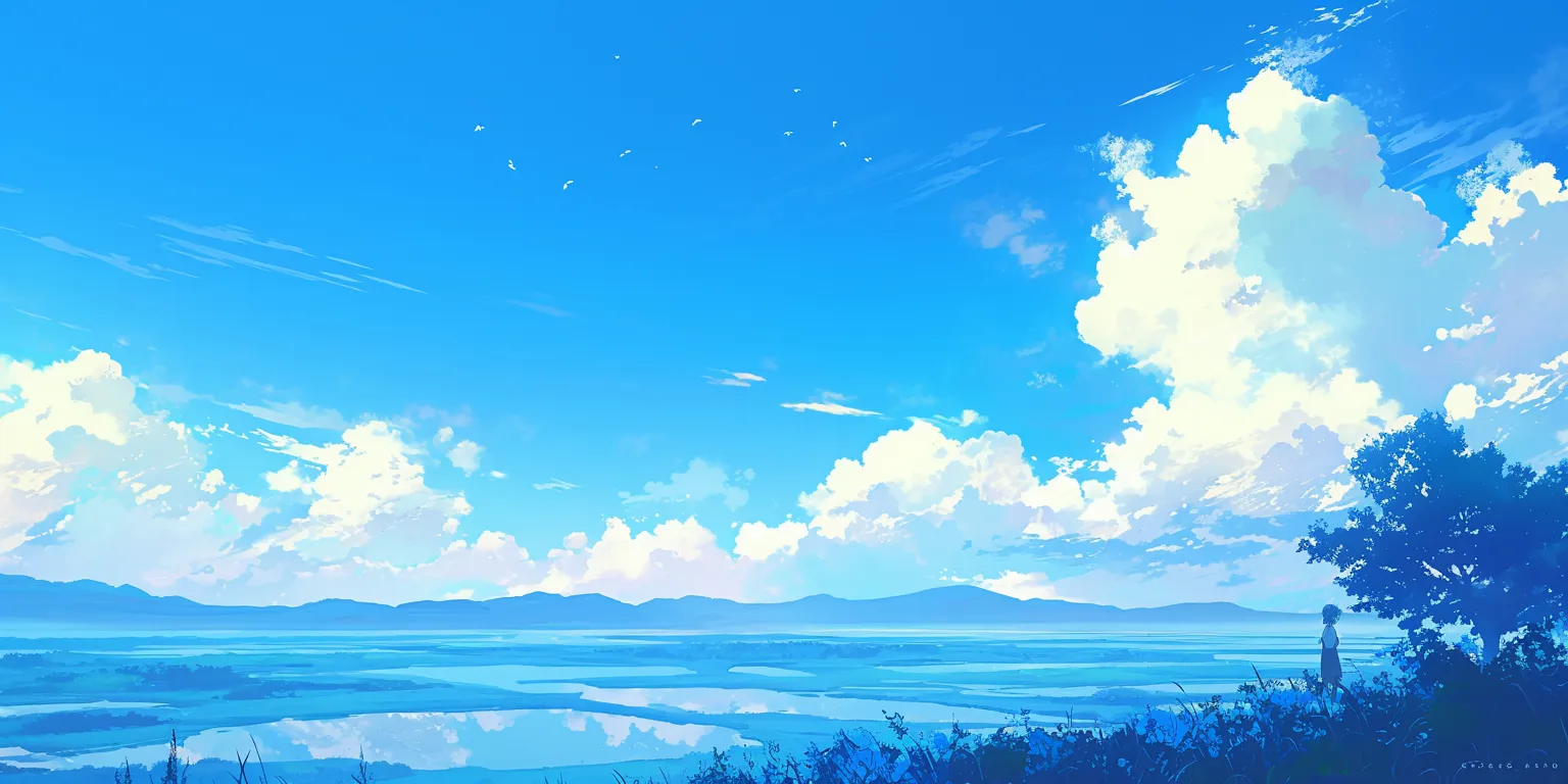 anime wallpaper 4k pc 3440x1440, 2560x1440, sky, evergarden, 1920x1080