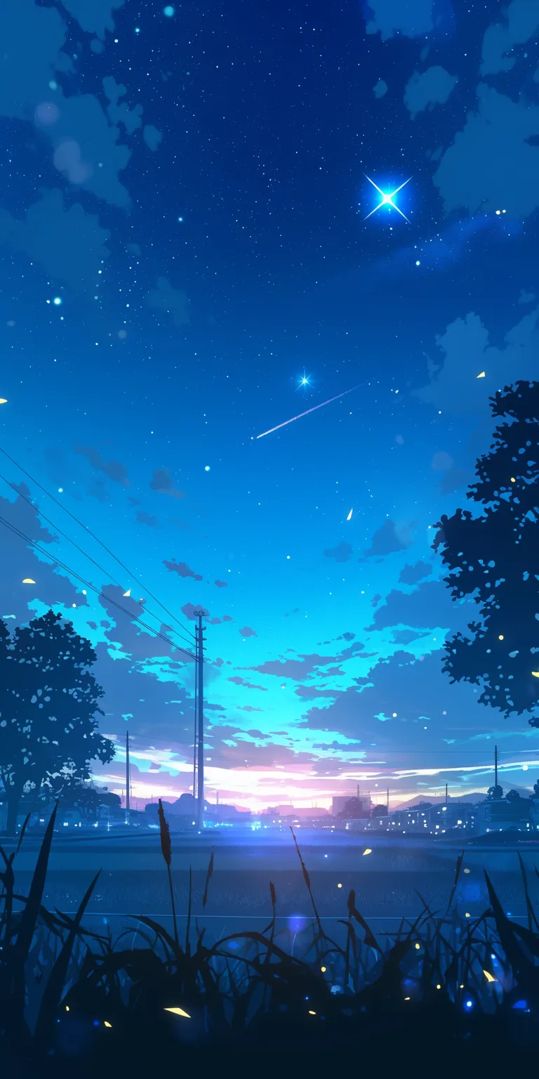 cool backgrounds anime sky, noragami, ciel, scenery, natsume