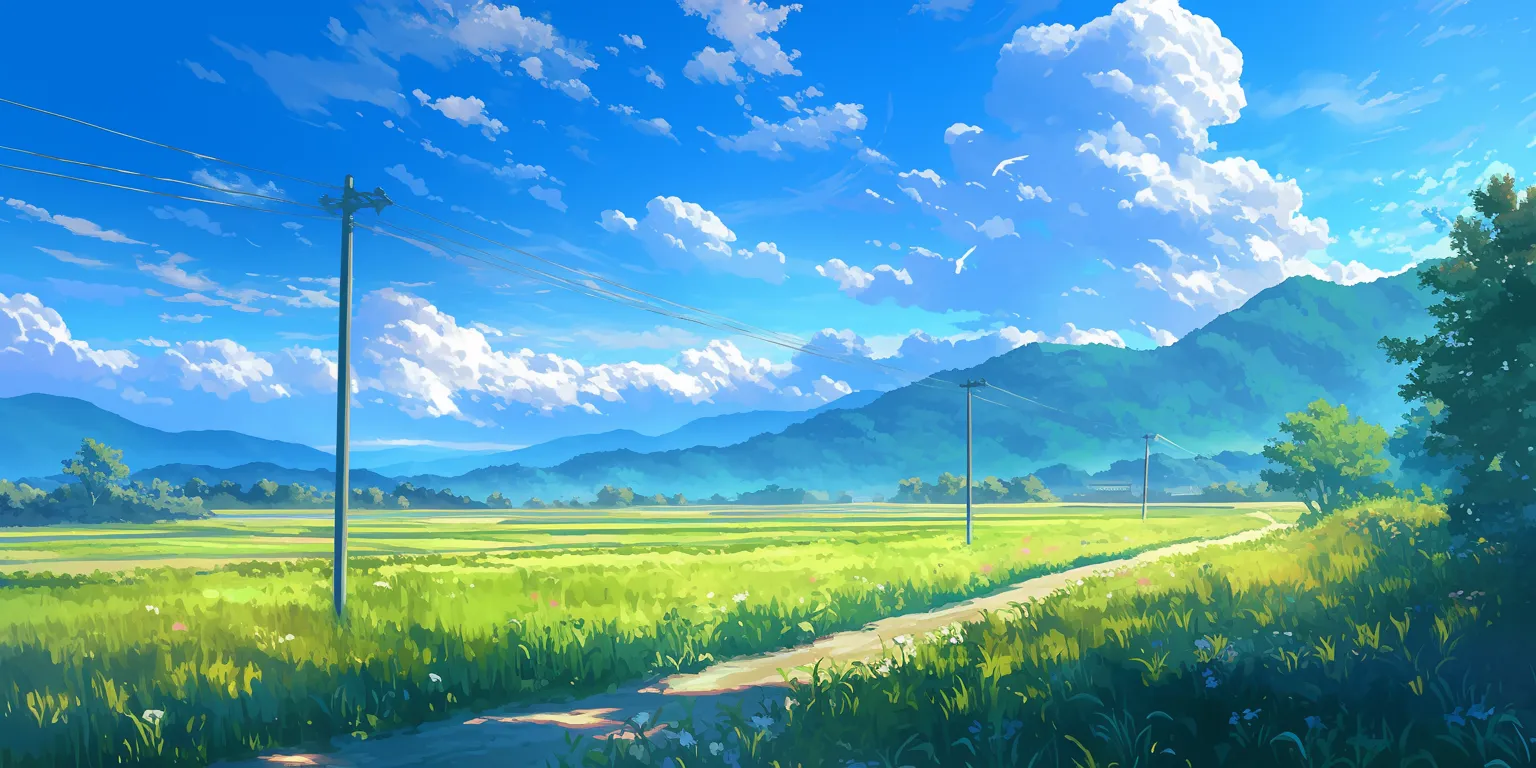 interactive backgrounds evergarden, ghibli, mushishi, scenery, yuujinchou