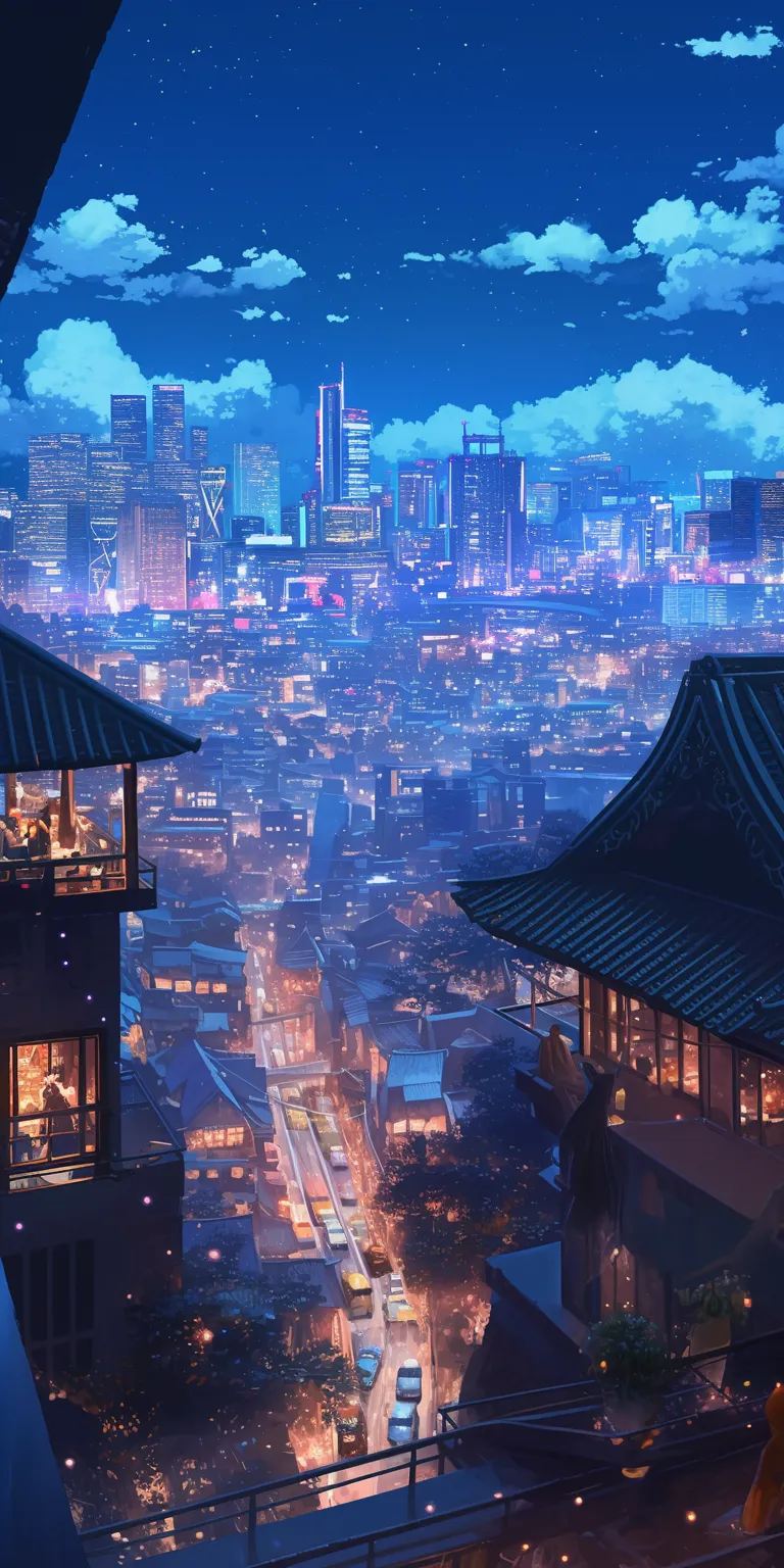 anime city background tokyo, nakano, japan, city, noragami