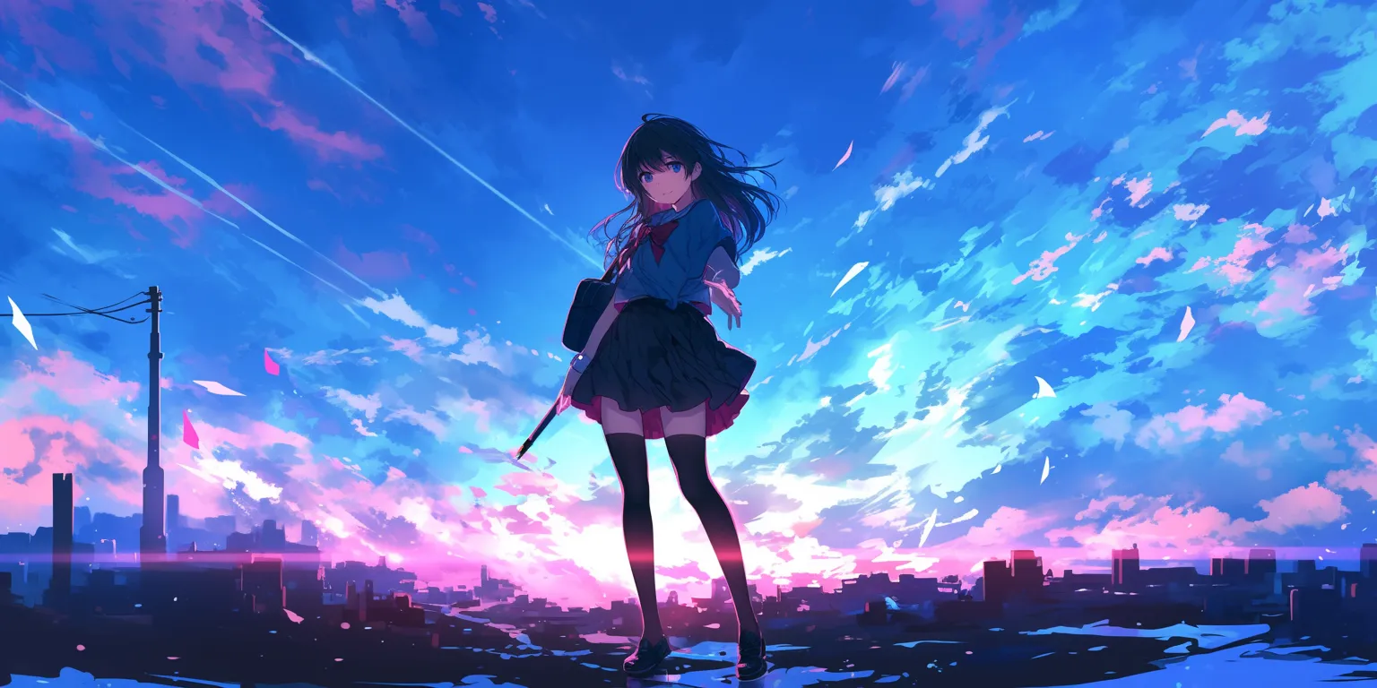 anime pc background sky, noragami, 2560x1440, 1920x1080, 1366x768