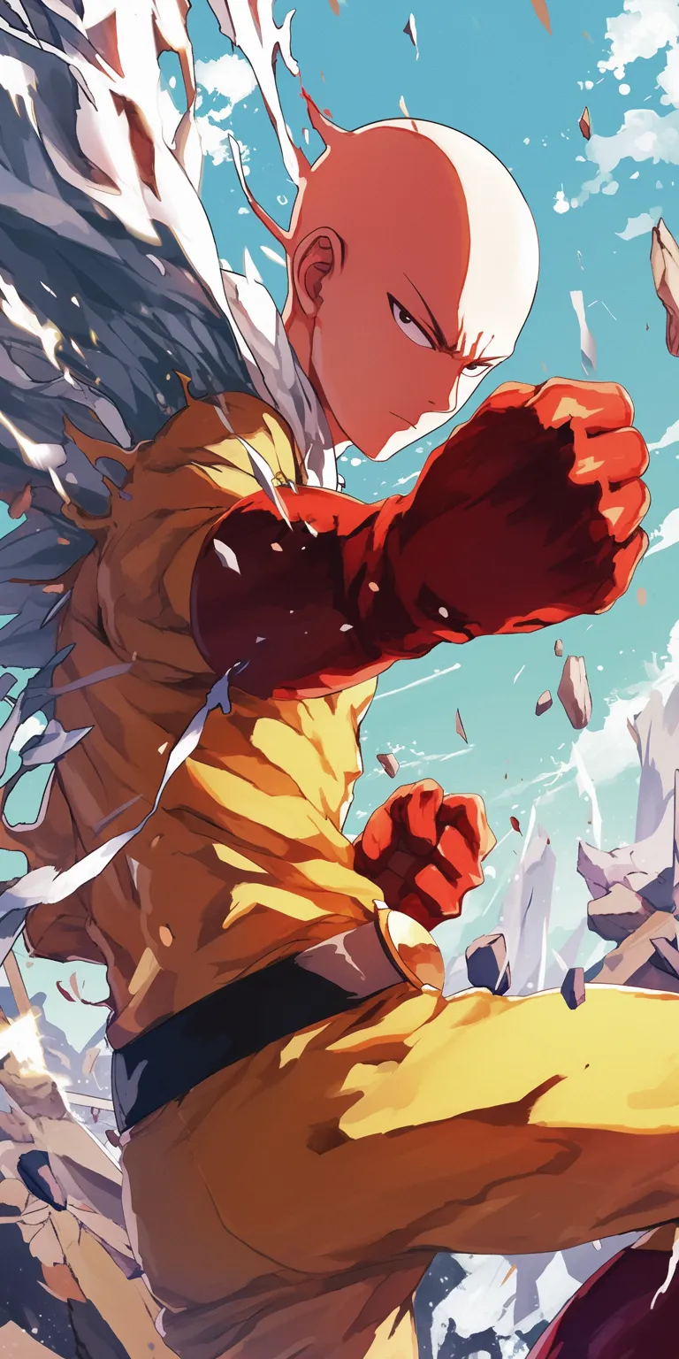 one punch man wallpaper iphone garou, flcl, akira, todoroki, ippo