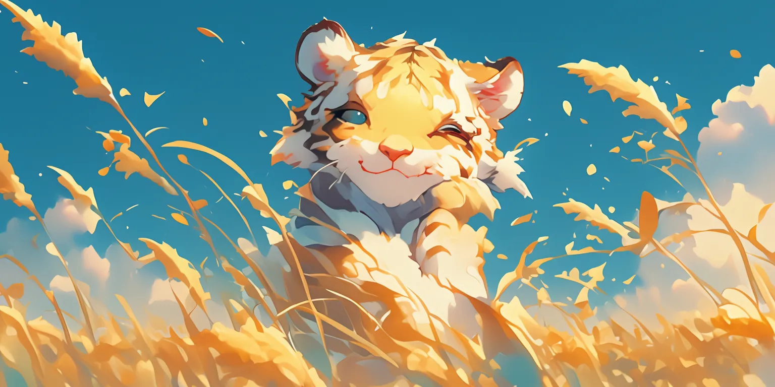 cute tiger wallpaper tiger, hamtaro, ghibli, lion, kitty