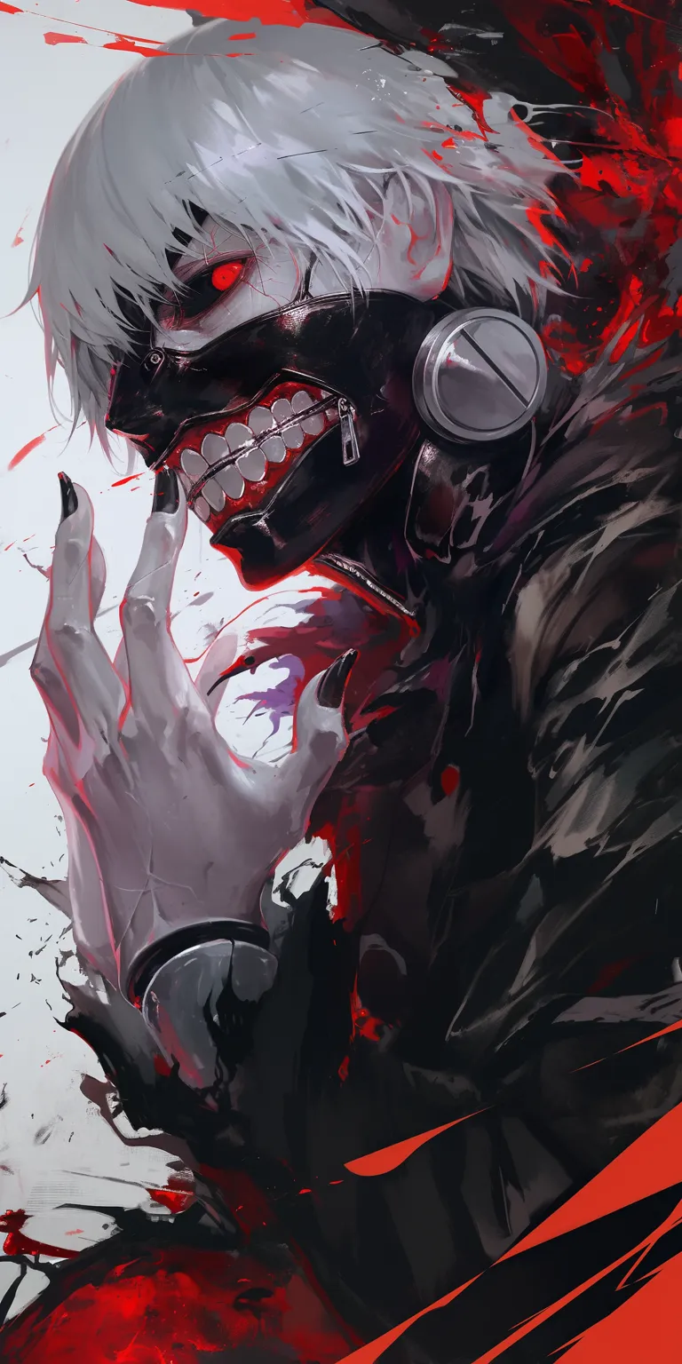tokyo ghoul wallpaper 4k kaneki, berserk, mononoke, alucard, overlord