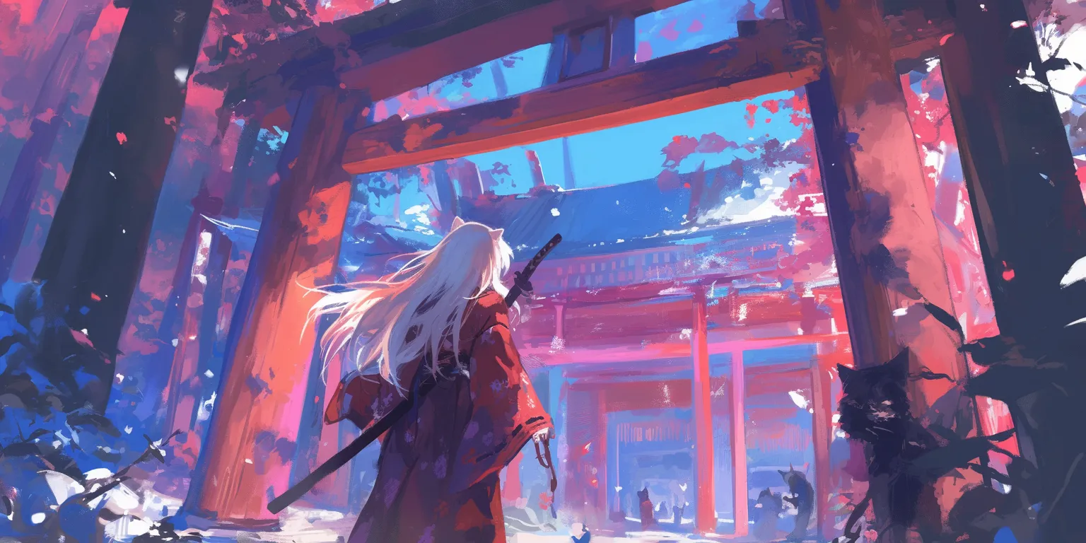 inuyasha background inuyasha, evergarden, sesshomaru, kenshin, samurai