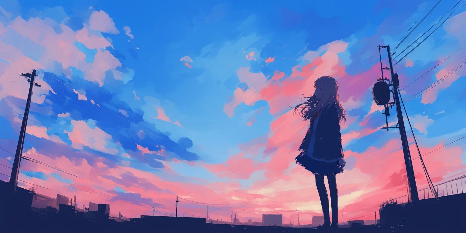 1920 x 1080 anime wallpaper sky, ciel, 2560x1440, sunset, 3440x1440