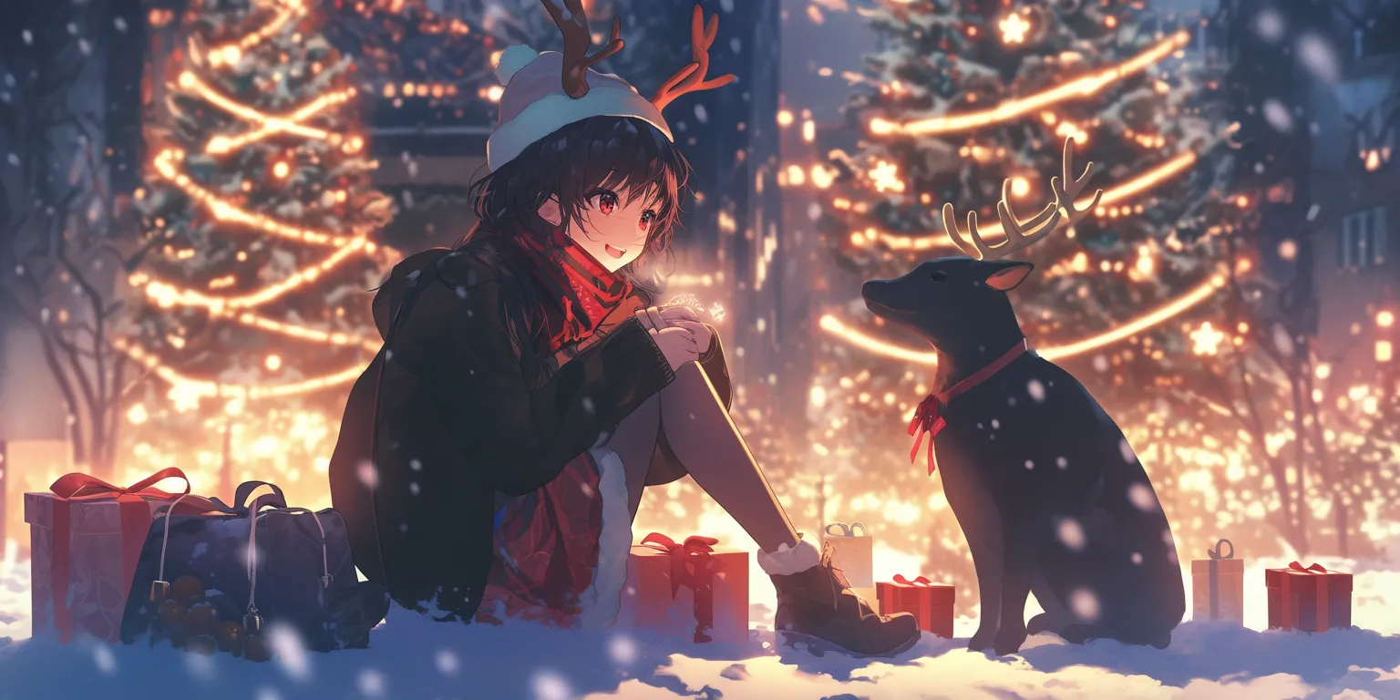 christmas screensaver free winter, christmas, xmas, yumeko, 1920x1080