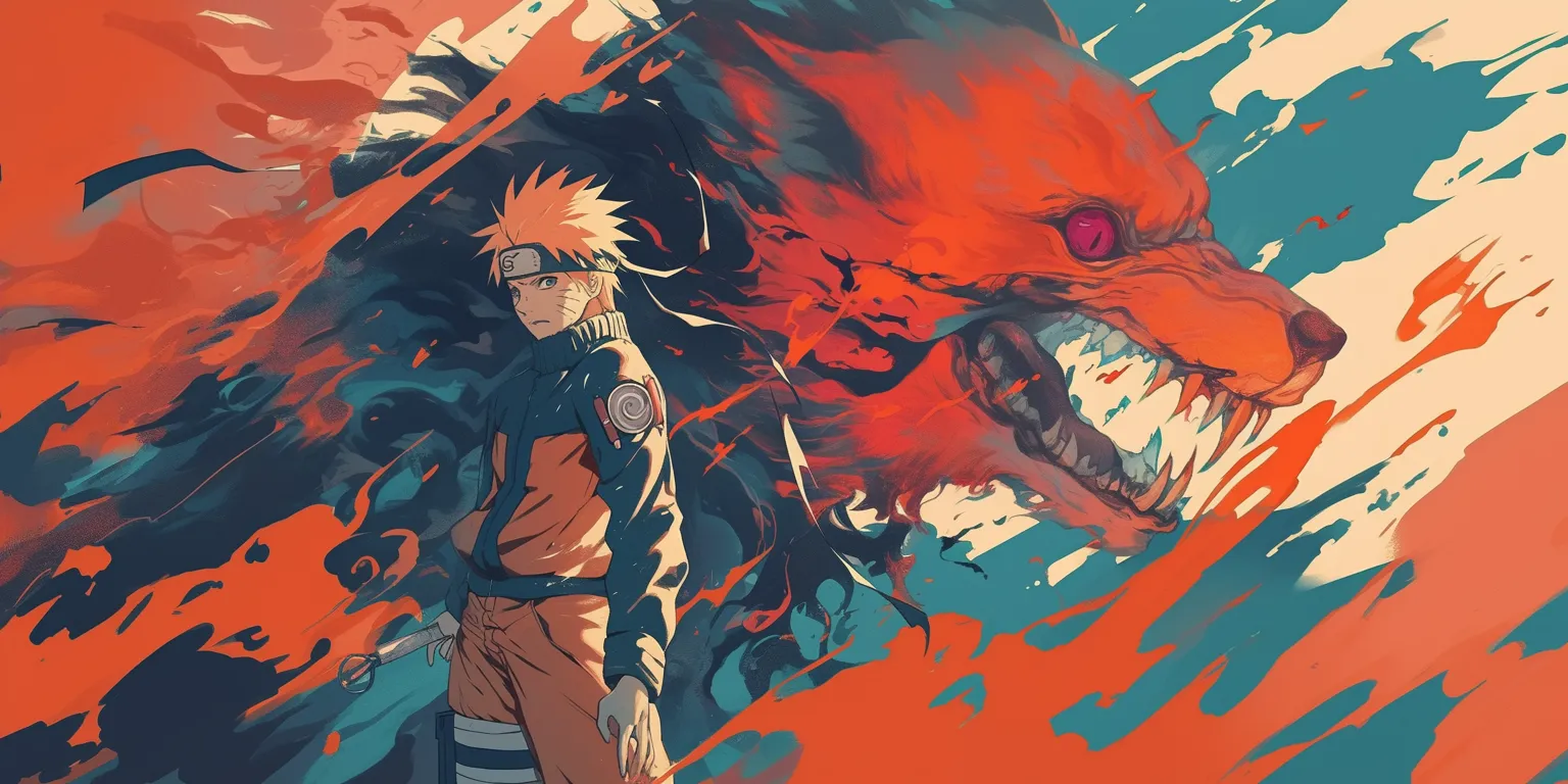 naruto drip wallpaper flcl, denji, kurama, naruto, obito