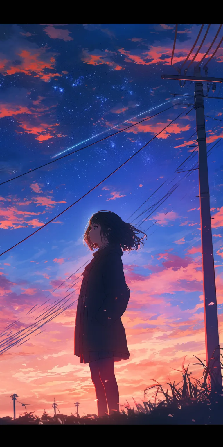 background wallpaper anime sky, 3440x1440, sunset, 2560x1440, 1366x768