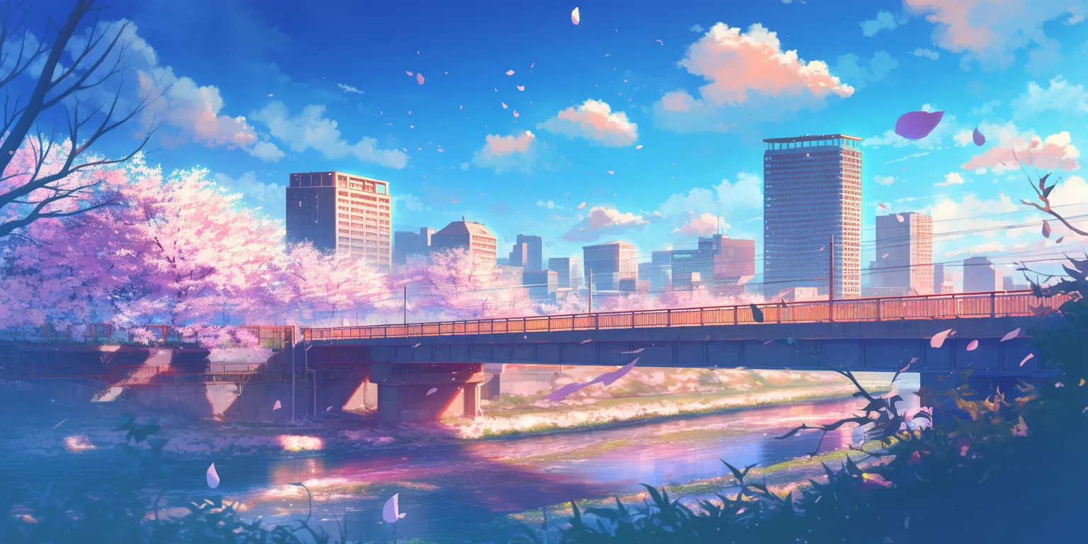 love anime wallpaper scenery, sakura, backgrounds, 3440x1440, 1920x1080