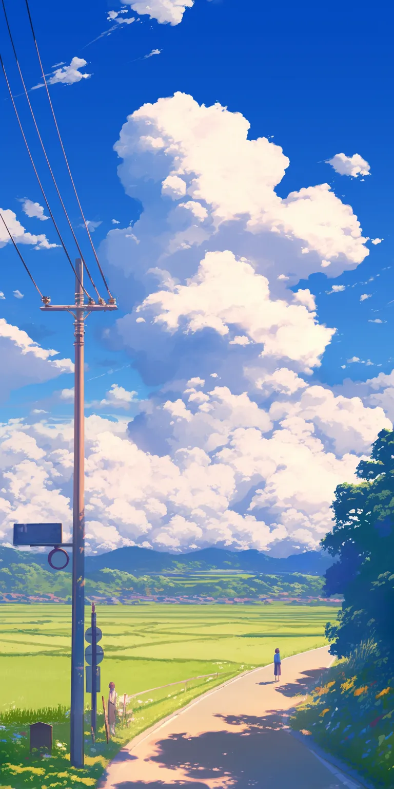 anime pc background ghibli, sky, 3440x1440, flcl, lofi