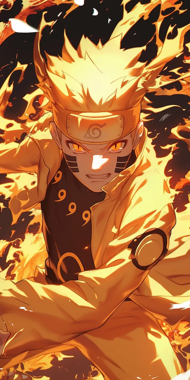 naruto baryon mode wallpaper naruto, uzumaki, kurama, konoha, minato