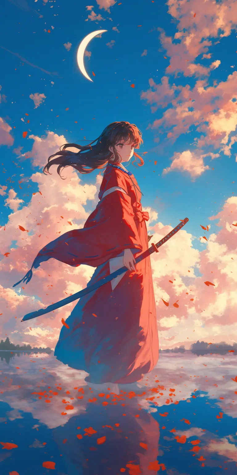 inuyasha background inuyasha, kenshin, evergarden, sakura, kamisama