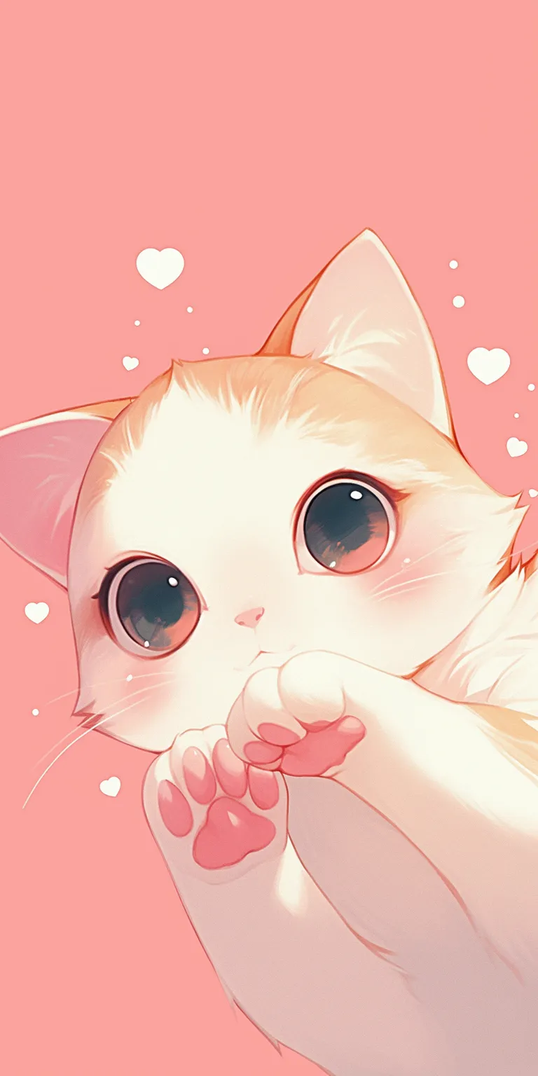 cute cat wallpaper cartoon kitty, kawaii, hamtaro, pet