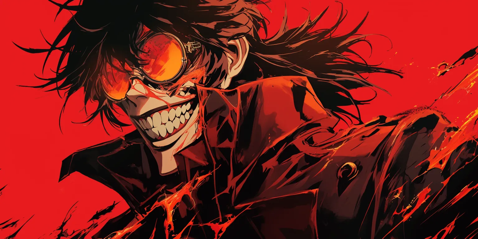 hellsing ultimate wallpaper hellsing, alucard, yaiba, akira, gurren