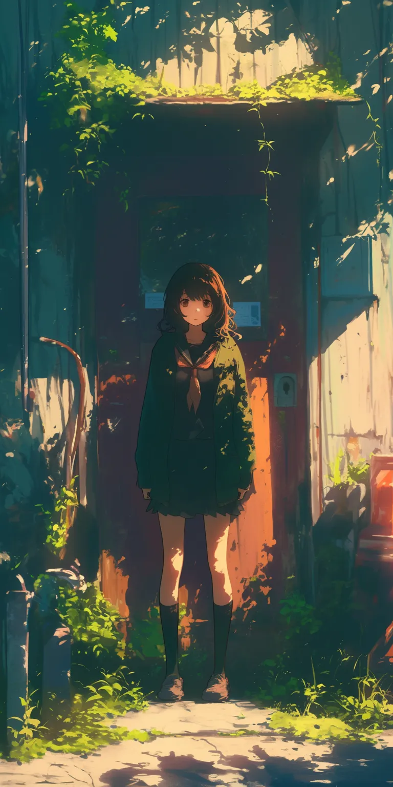 anime lock screen wallpaper hyouka, ghibli, lofi, nishimiya, mirai