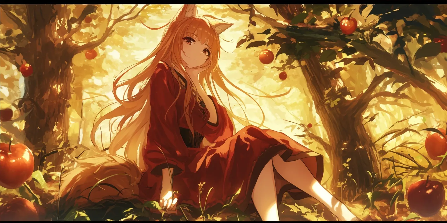 spice and wolf wallpaper asuna, kurama, nishimiya, yumeko, 1920x1080