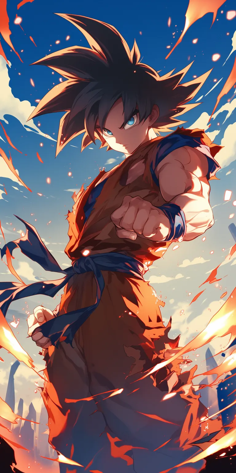 dragon ball 4k wallpaper rengoku, todoroki, garou, goku, shokugeki