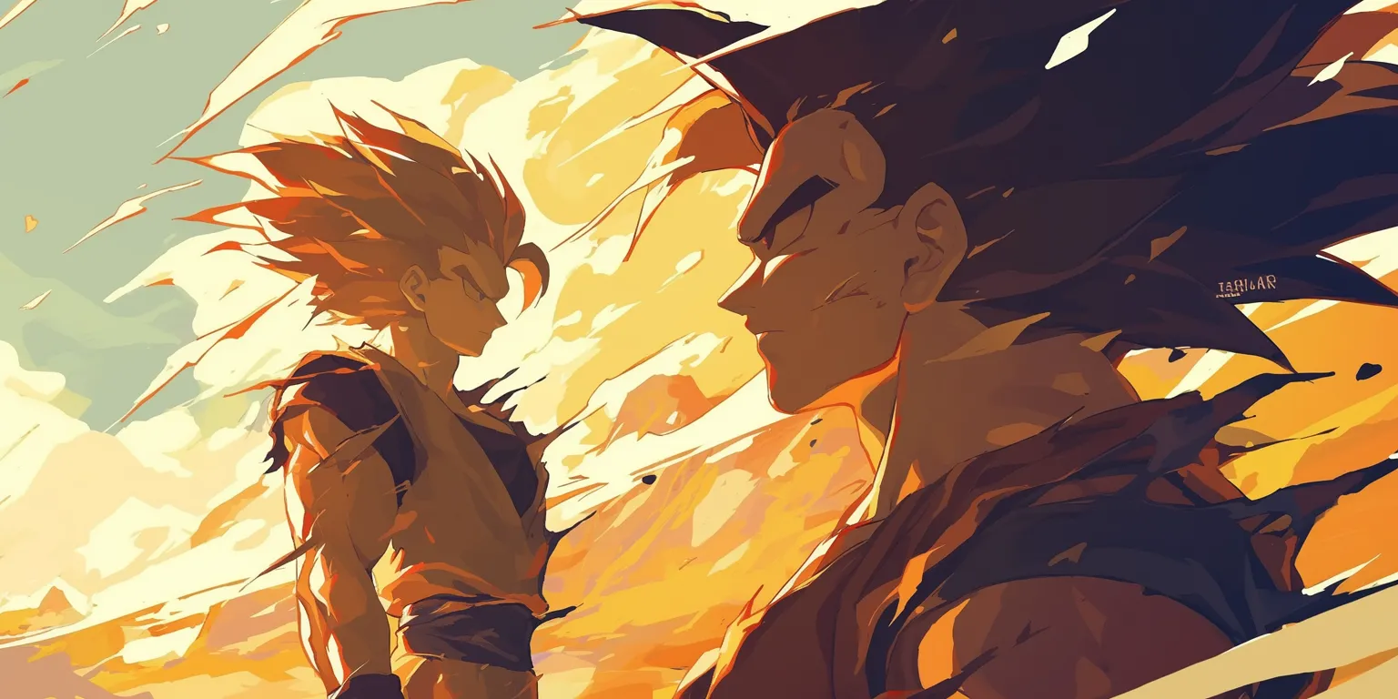 goku and vegeta wallpaper 4k dbz, dragonball, goku, vegeta, bardock