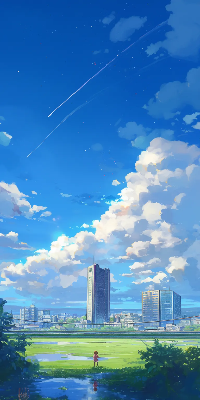 anime scenery background sky, ciel, backgrounds, lockscreen, hancock