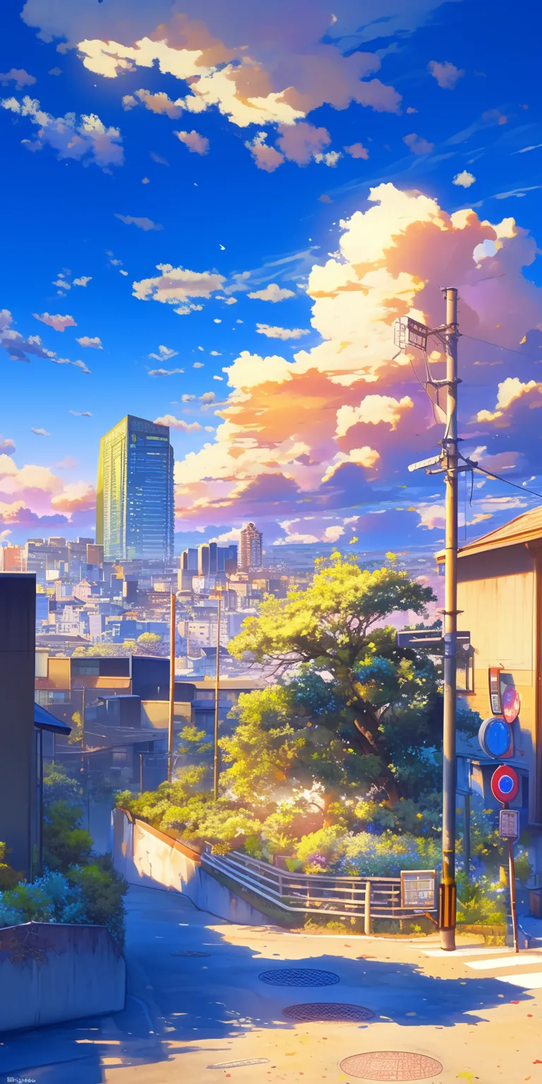 anime background hd flcl, 3440x1440, tokyo, ghibli, 2560x1440