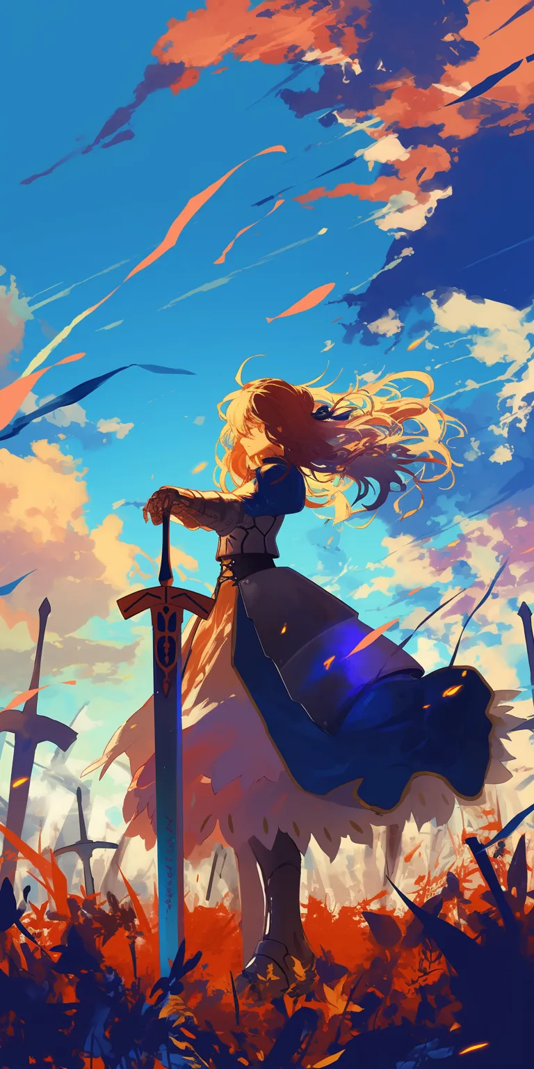 fate stay night wallpaper claymore, sword, 1920x1080, evergarden, 2560x1440