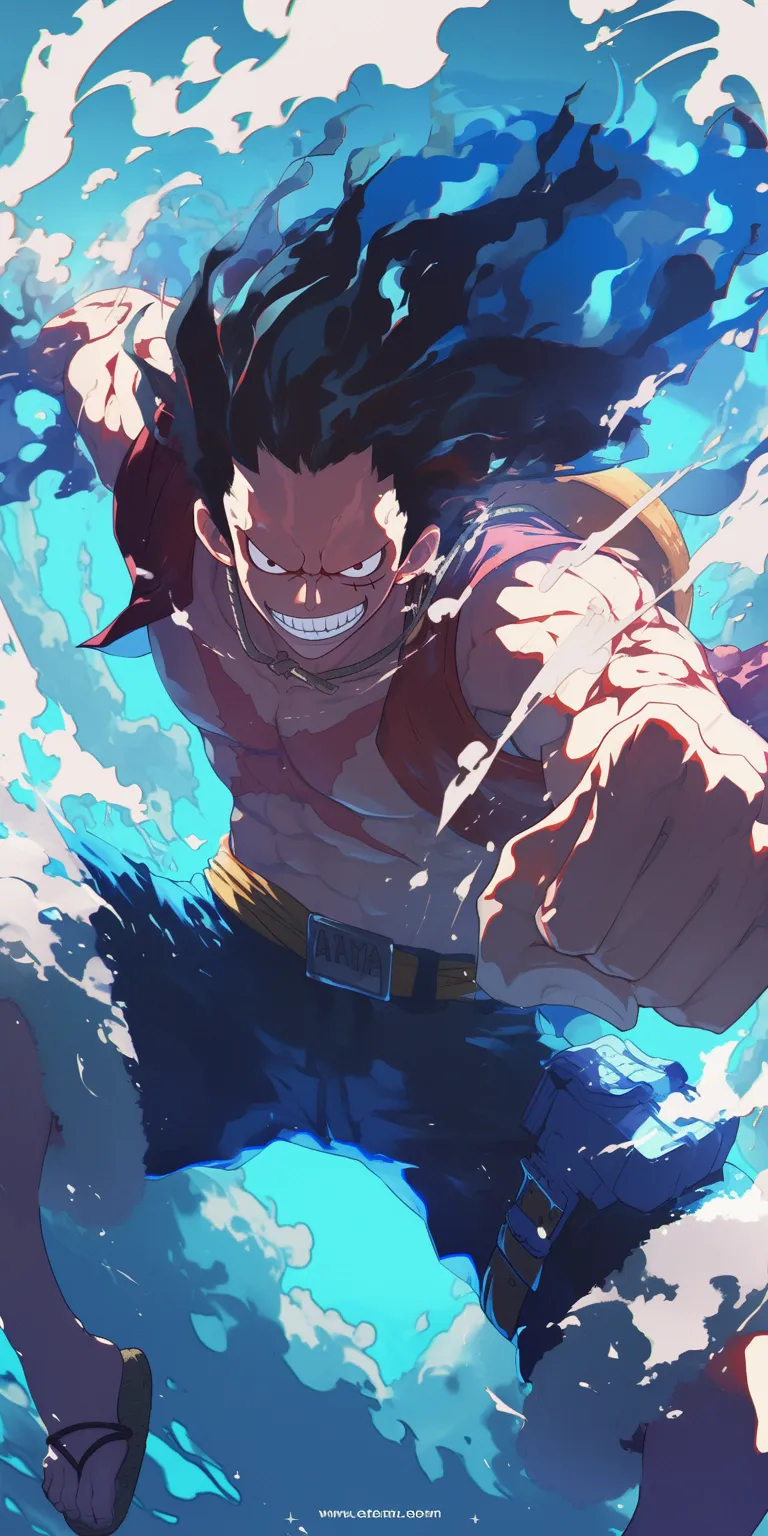 luffy gear 4 wallpaper rengoku, luffy, whitebeard, shanks, bardock