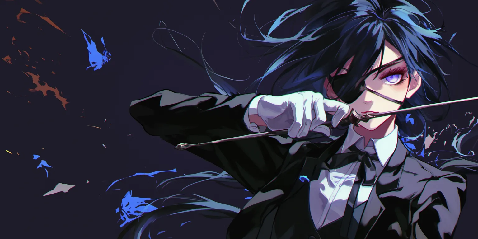 black butler wallpaper albedo, alucard, yato, akame, ciel