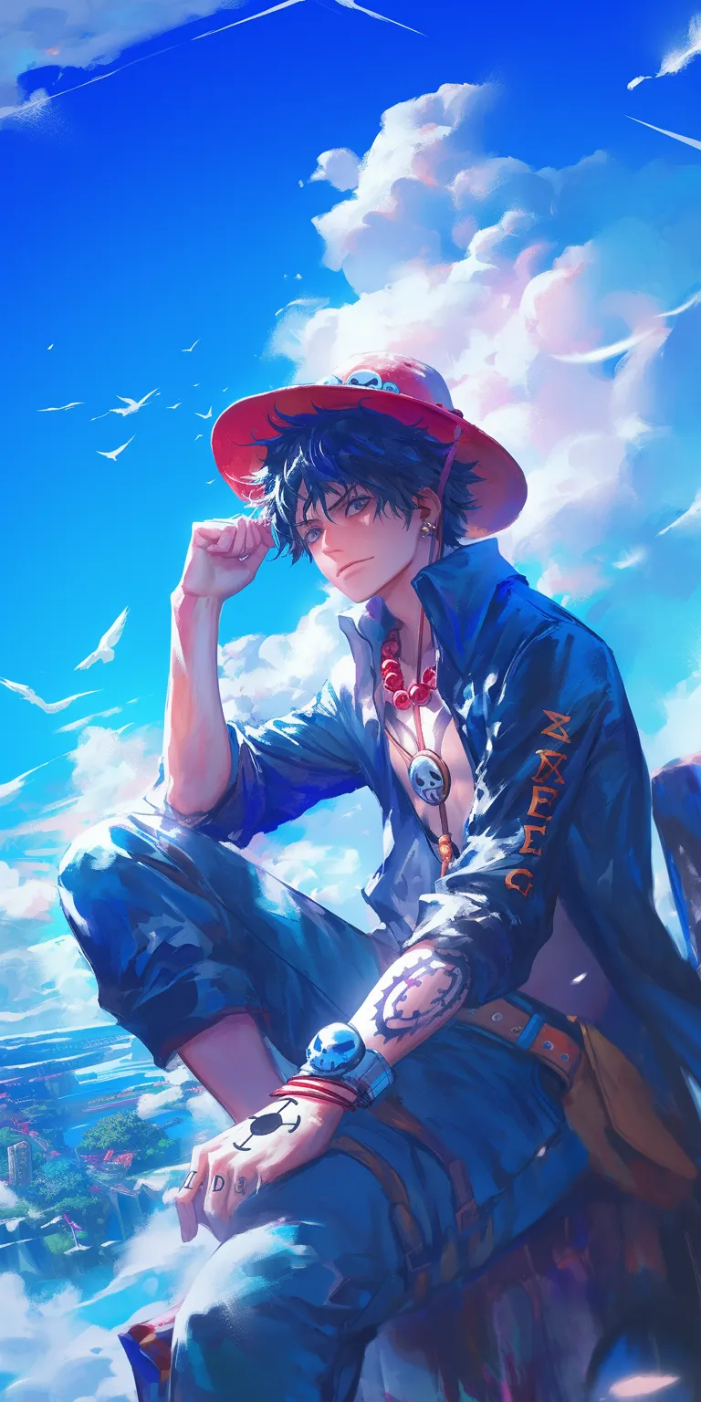 one piece wallpaper phone 4k luffy, haru, sabo, akira, todoroki