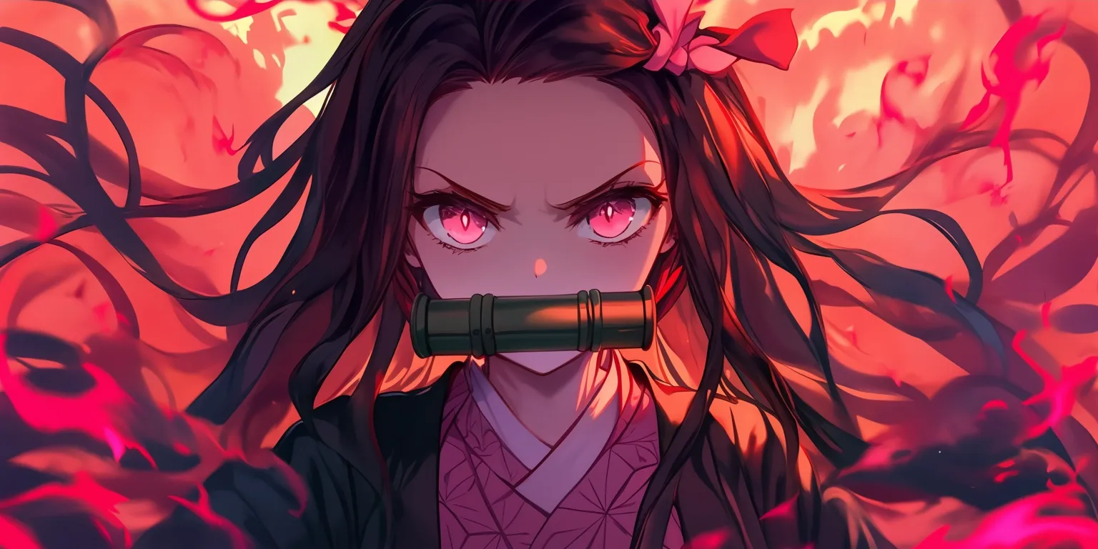 nezuko demon wallpaper nezuko, kimetsu, yaiba, madara, dororo