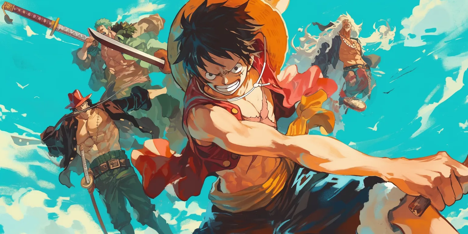 one piece wallpaper 1920x1080 luffy, rengoku, wano, whitebeard, dragonball