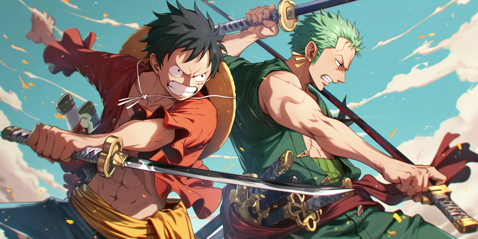 zoro and luffy wallpaper zoro, wano, gintama, rengoku, bnha