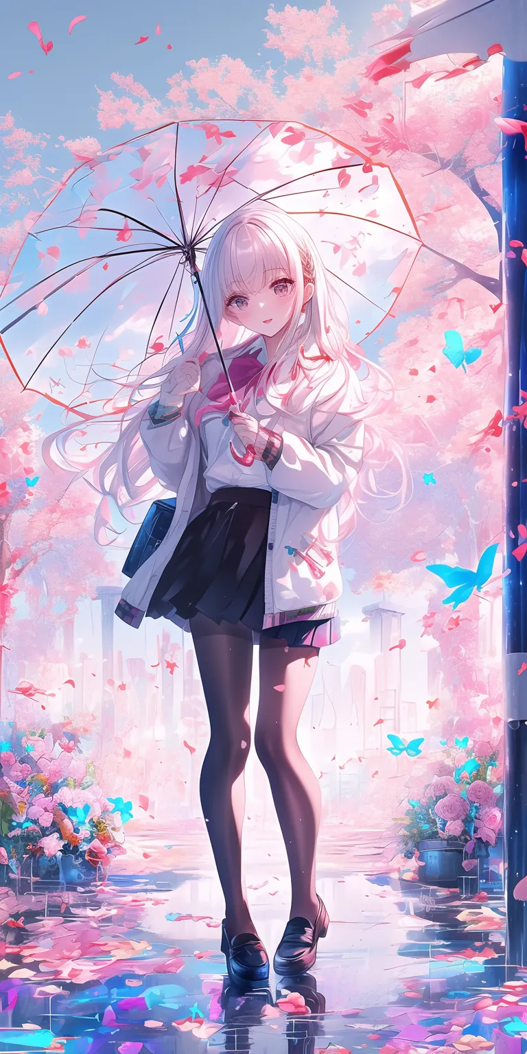 anime laptop wallpaper sakura, miku, kaguya, tomori, rain