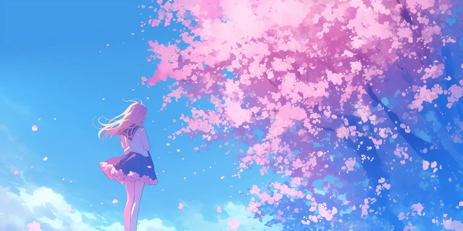 anime cherry blossom wallpaper sakura, noragami, wonderland, blossom, tomori