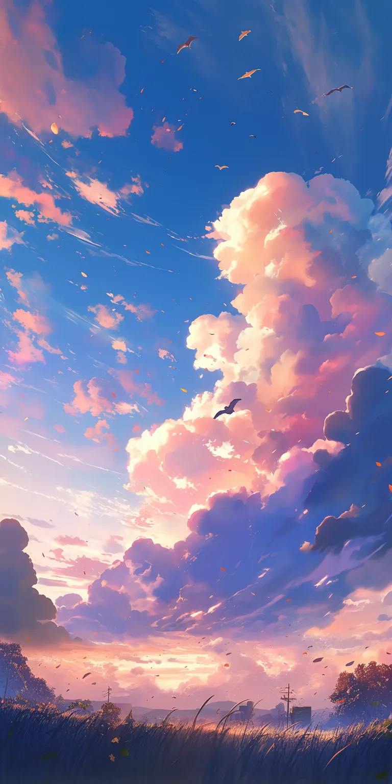 anime sky wallpaper sky, 2560x1440, 3440x1440, 1920x1080, ciel