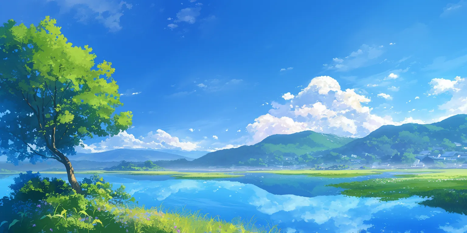 moving backgrounds for pc scenery, landscape, yuujinchou, evergarden, ghibli