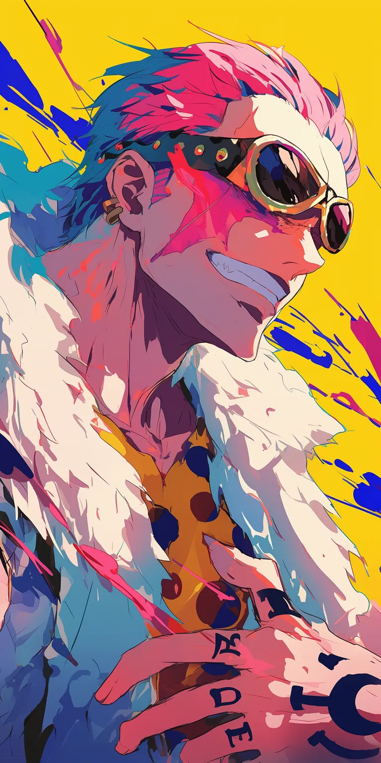 one piece aesthetic wallpaper flcl, bebop, wallpaper, lockscreen, sanji