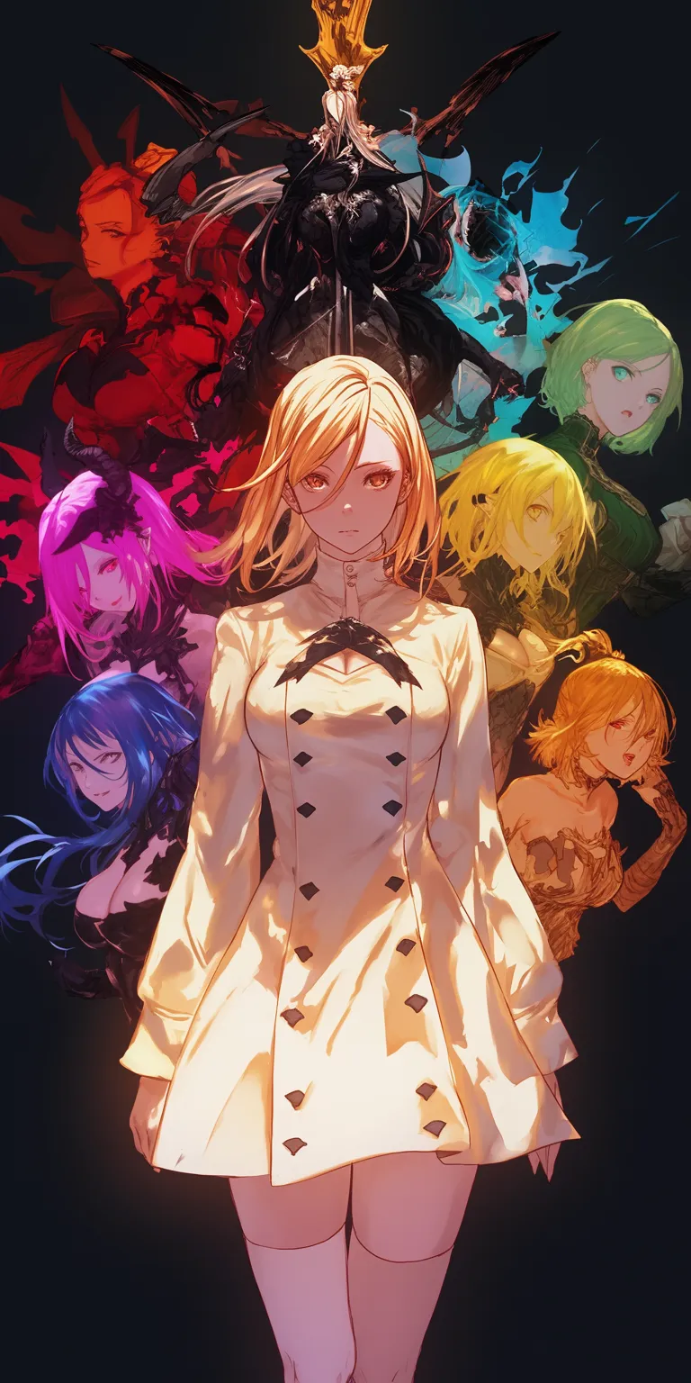 7 deadly sins wallpaper umineko, rwby, noragami, shinobu, fullmetal