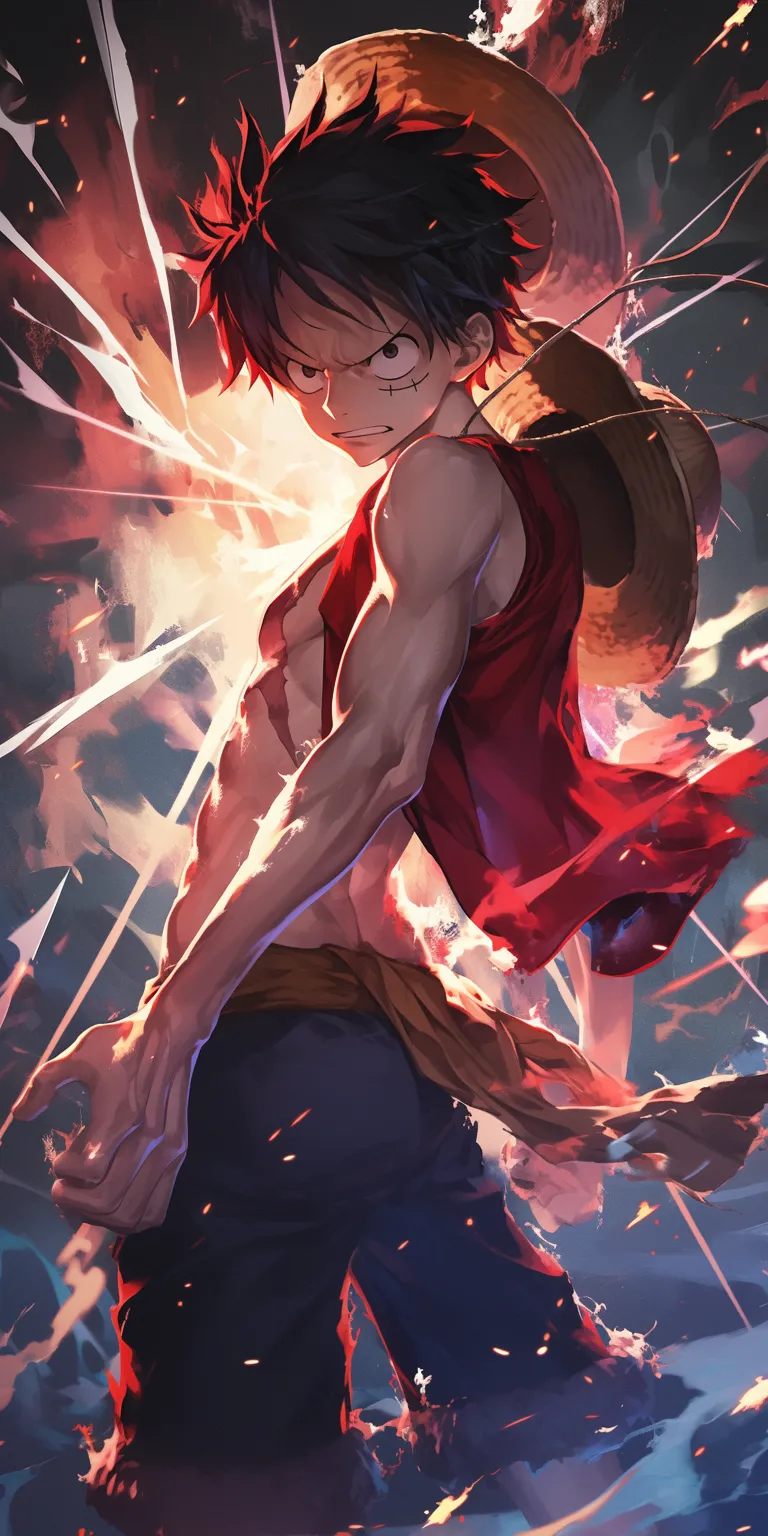 luffy cool wallpaper todoroki, luffy, whitebeard, shanks, shokugeki