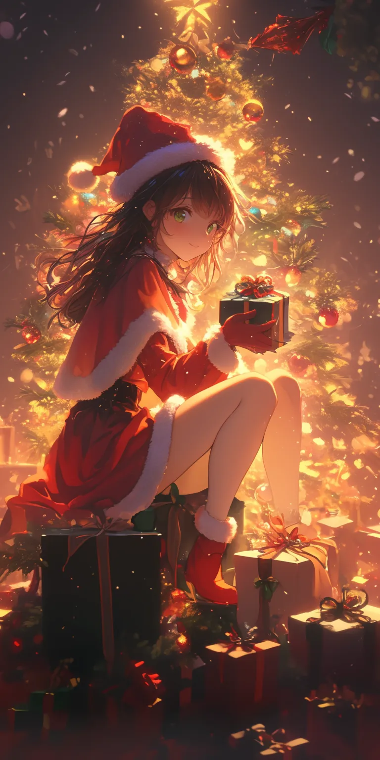 anime christmas wallpaper christmas, rwby, yumeko, xmas, suzuya