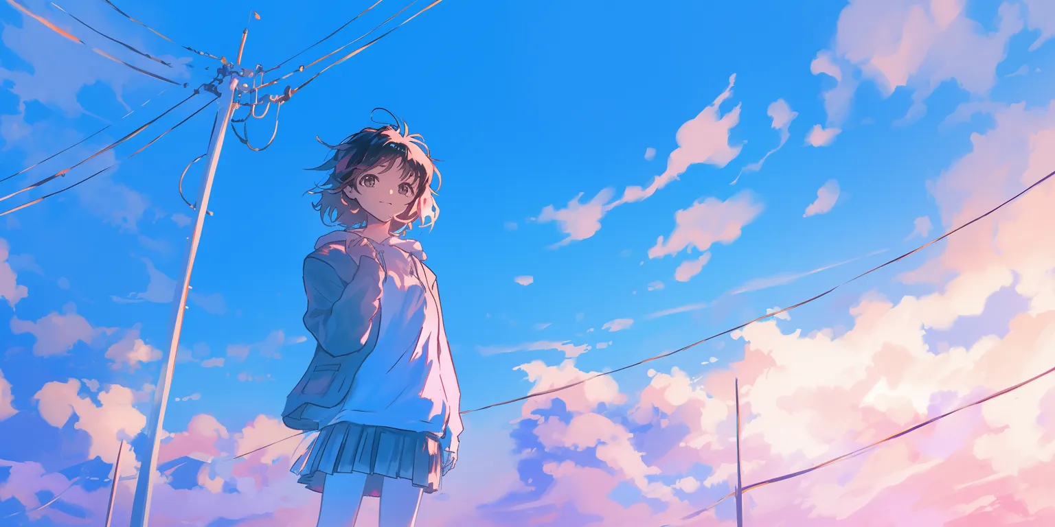 android wallpaper anime sky, 1920x1080, flcl, 2560x1440, 3440x1440