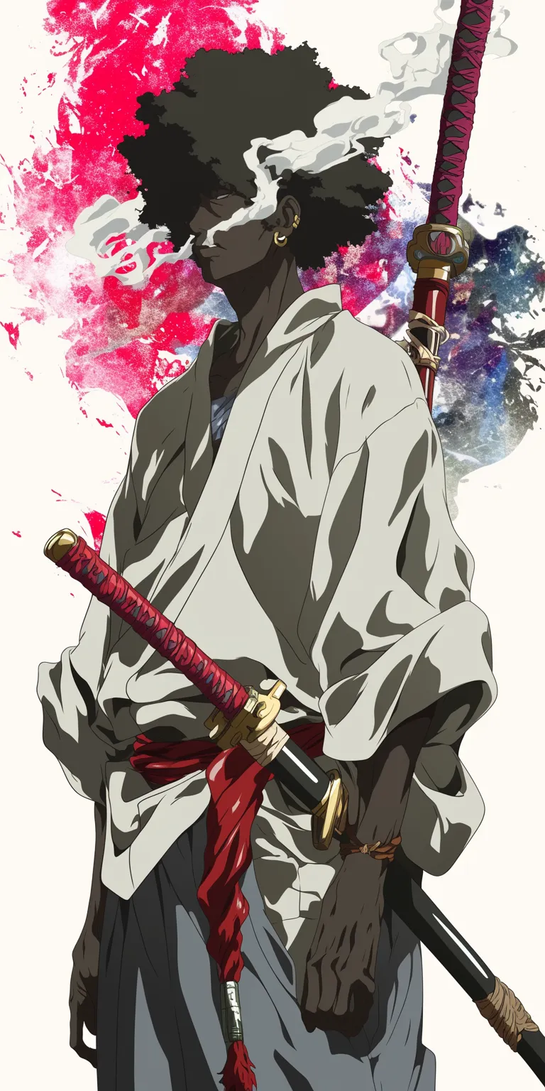 afro samurai wallpaper kenshin, champloo, gintama, mushishi