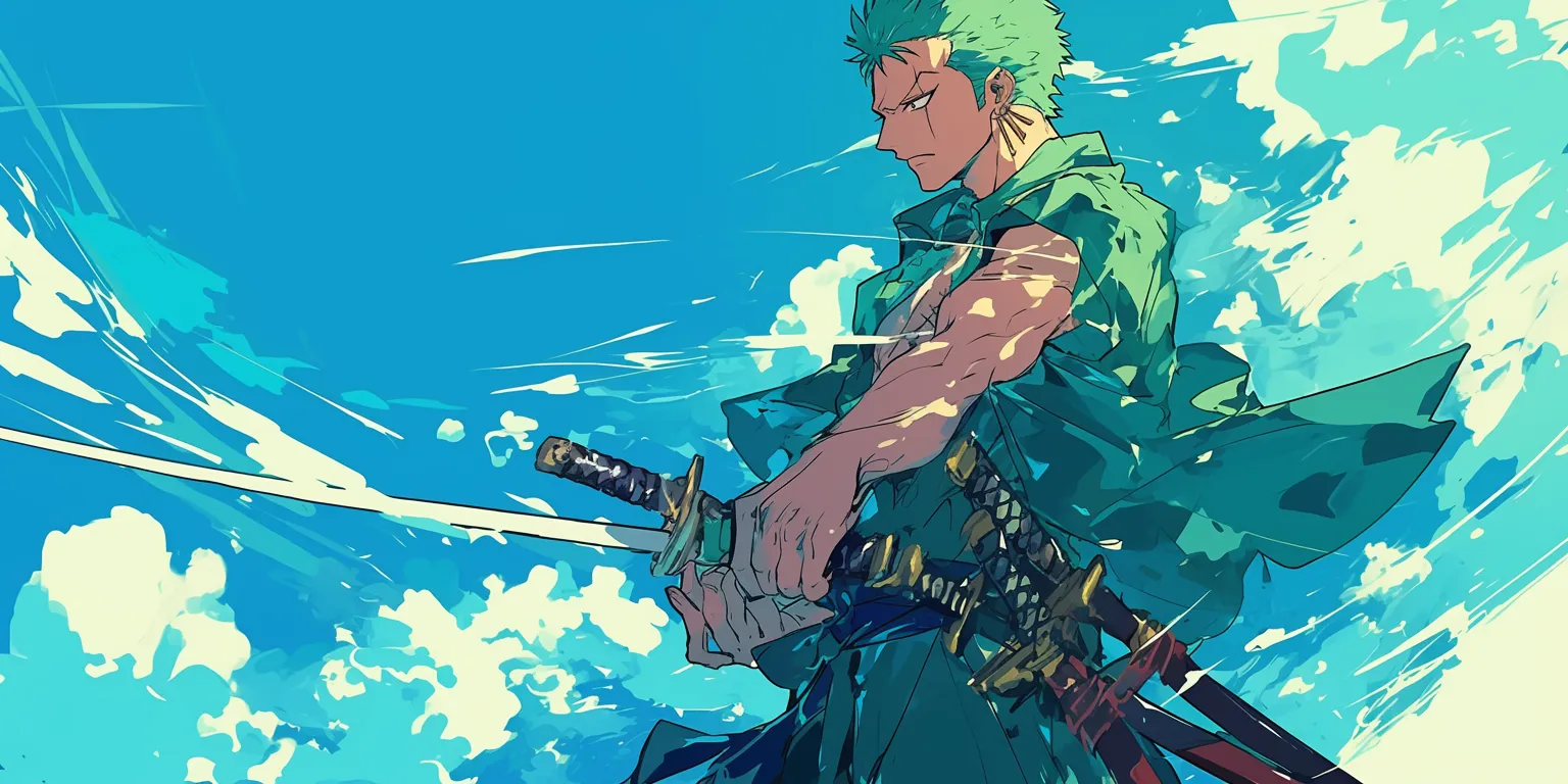 zoro phone wallpaper zoro, nino, sword, gintama, gon