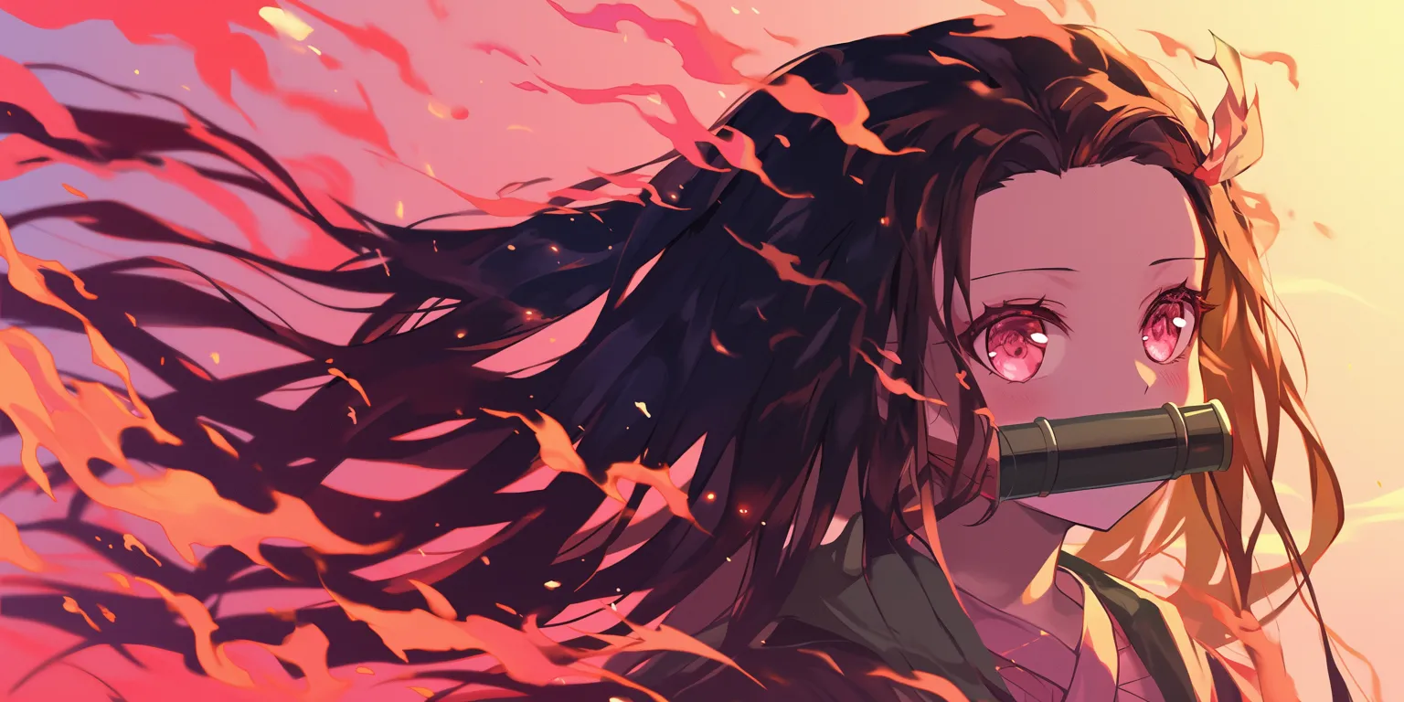 nezuko wallpaper aesthetic nezuko, dororo, kimetsu, illumi, madara