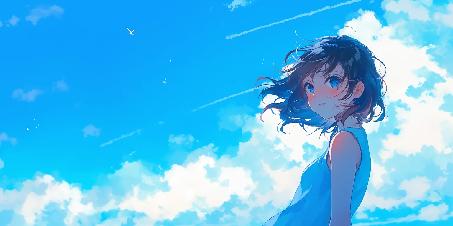 2560x1440 wallpaper anime sky, 2560x1440, 1920x1080, 3440x1440, ocean