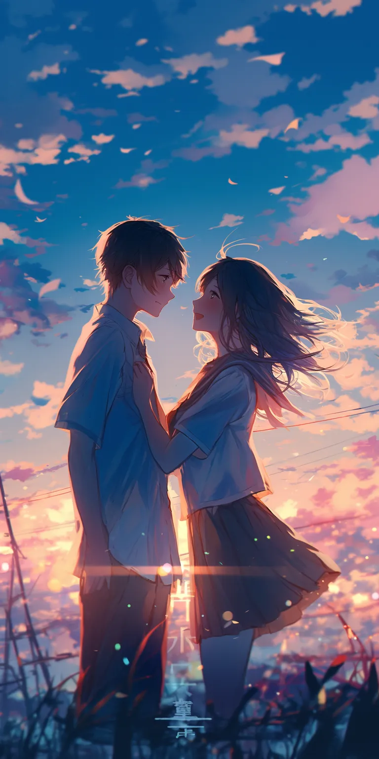 anime couple photos noragami, hyouka, sunset, fate, juuzou